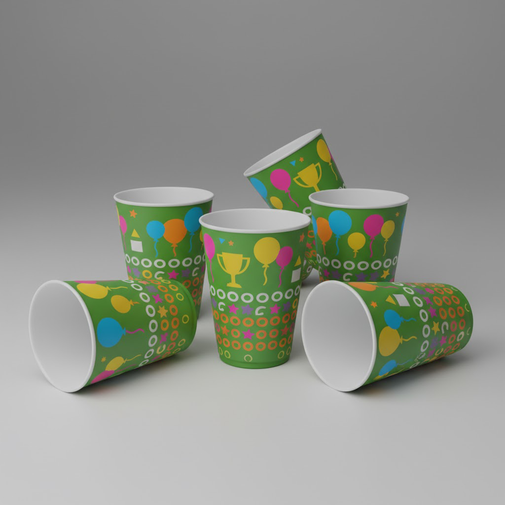 Copos personalizados para eventos acadêmicos