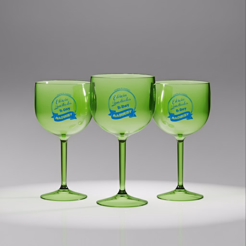 Taças personalizadas para eventos acadêmicos